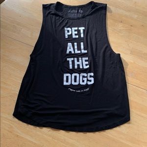 Black Sleeveless Top